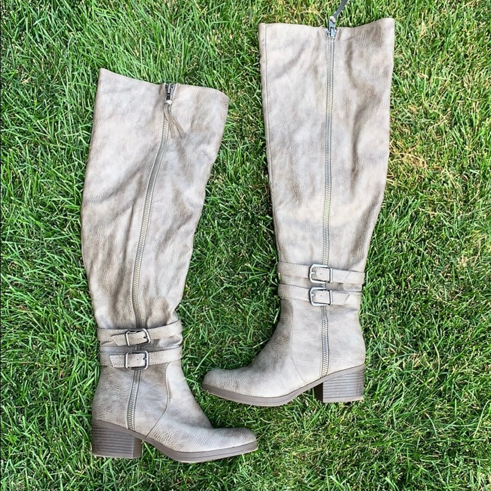 Thigh high boots